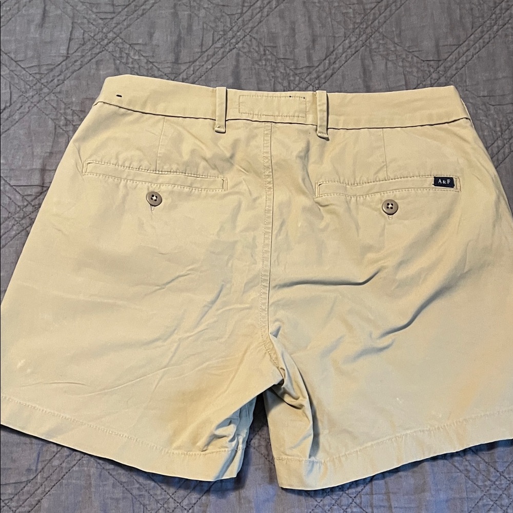 Abercrombie & Fitch Beige Casual Shorts - Picture 5 of 5